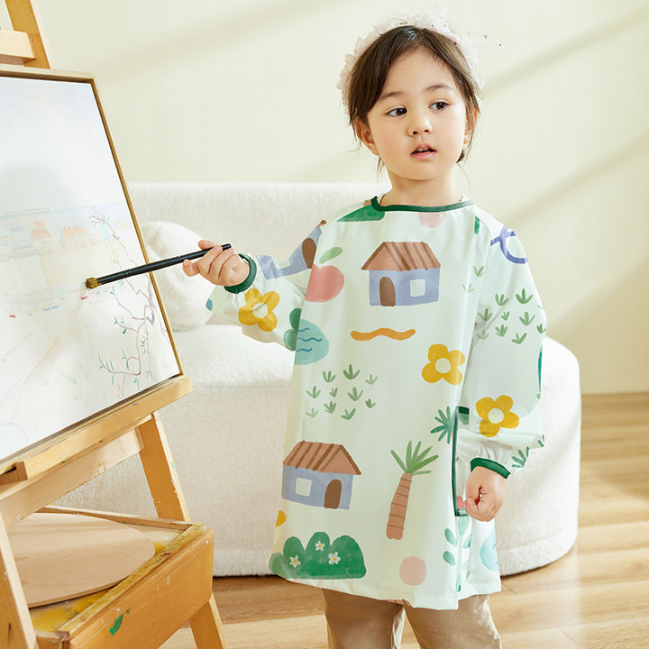 Children Waterproof Art Cover  - đánh giá và giá Kitchen Appliances Toys