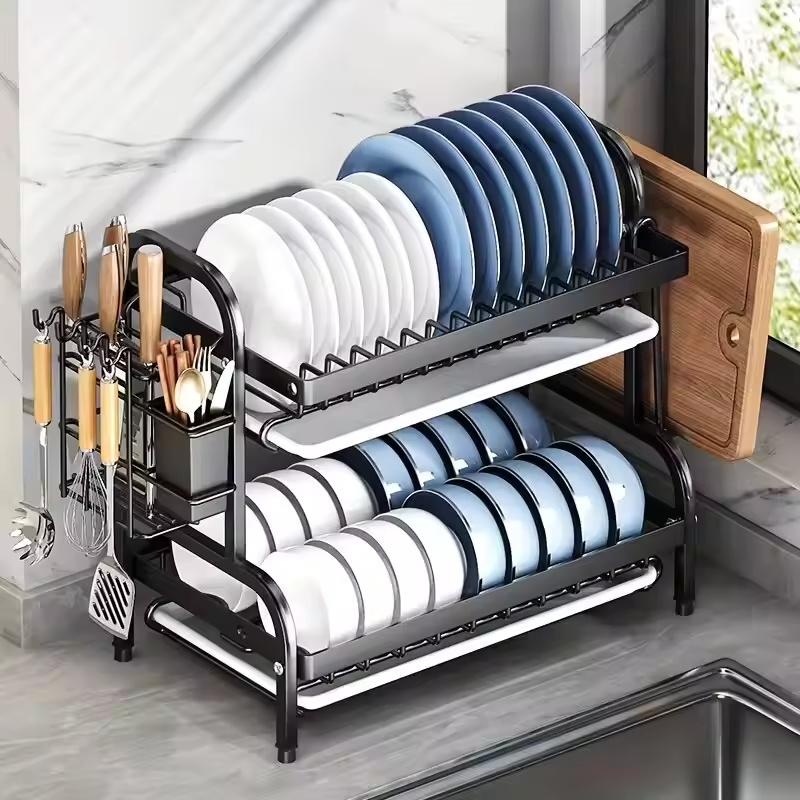 Dish Drying Rack 3-Tier Compac - đánh giá và giá Kitchen Appliances Large