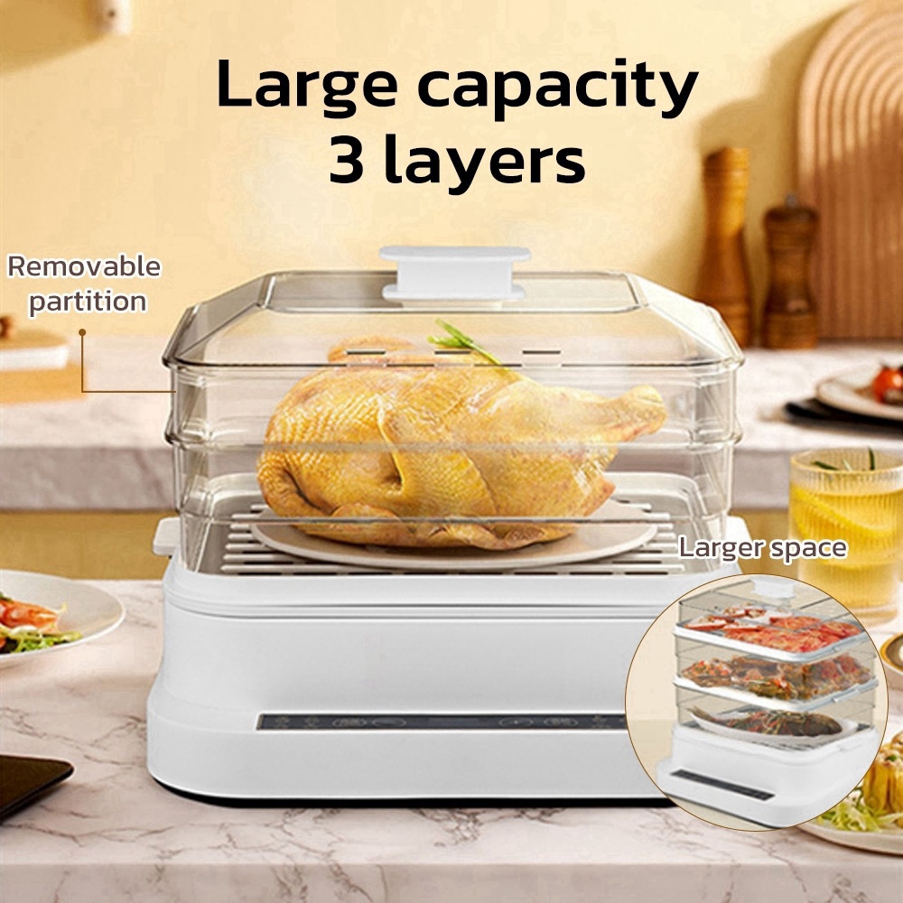32L Smart Electric Steamer - 3 - đánh giá và giá Kitchen Appliances Large