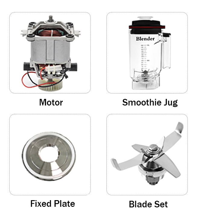 High Power 1.8L Commercial Kit - đánh giá và giá Blender High Power