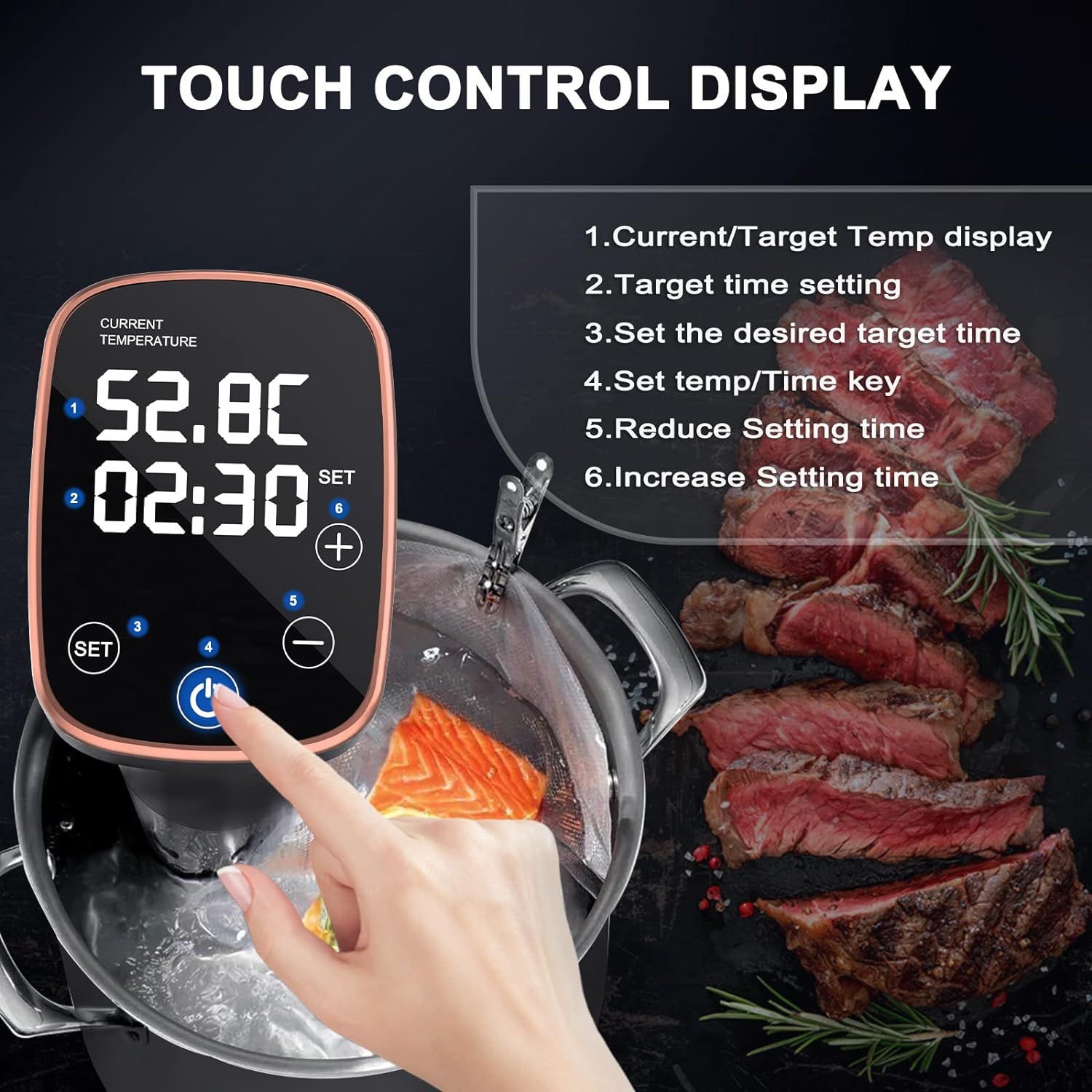 FP01 Electric Household Thermo - đánh giá và giá Kitchen Appliances Electric