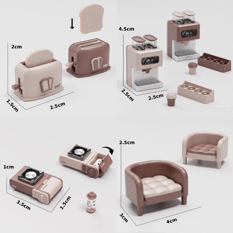 112 Scale Modern Dollhouse Mic - đánh giá và giá Kitchen Appliances Toys
