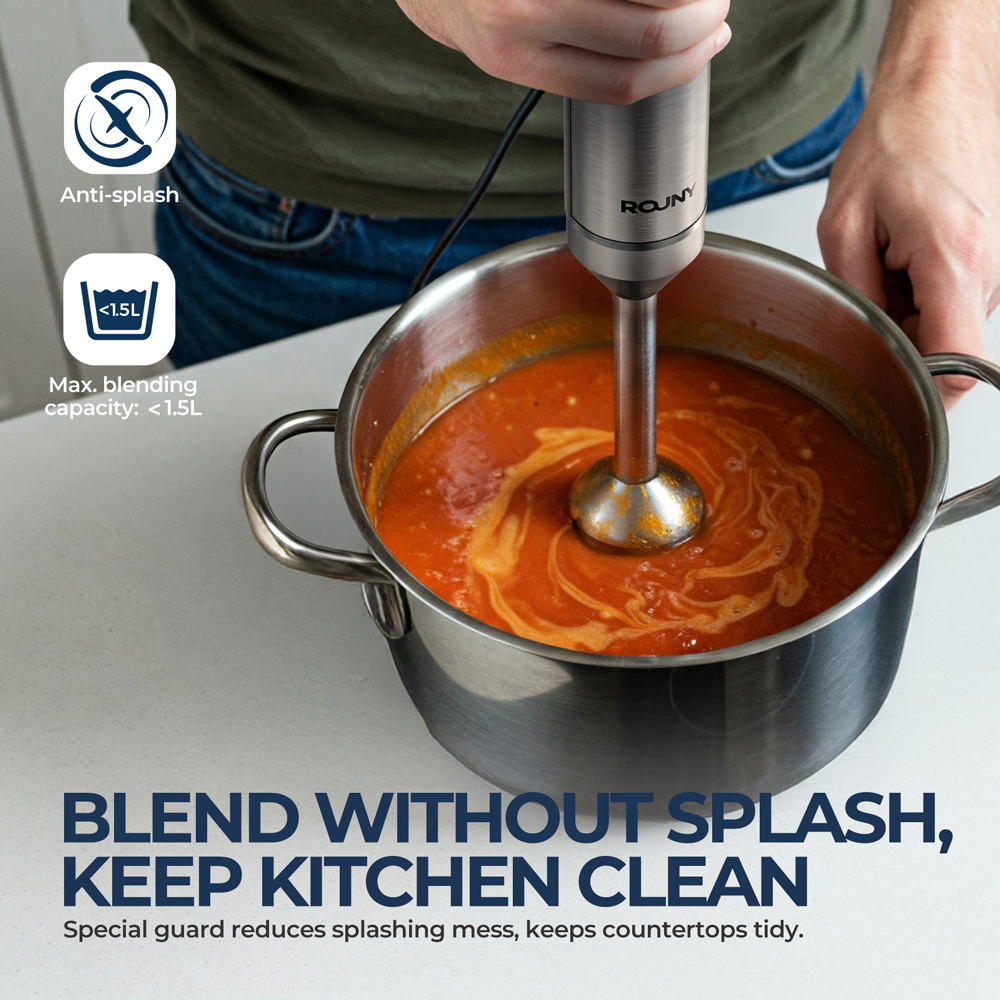 Hand Immersion Blender Powerfu - đánh giá và giá Blender High Power