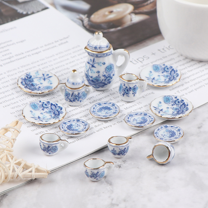 15Pcs 1:12 Miniature Porcelain - đánh giá và giá Kitchen Appliances Toys