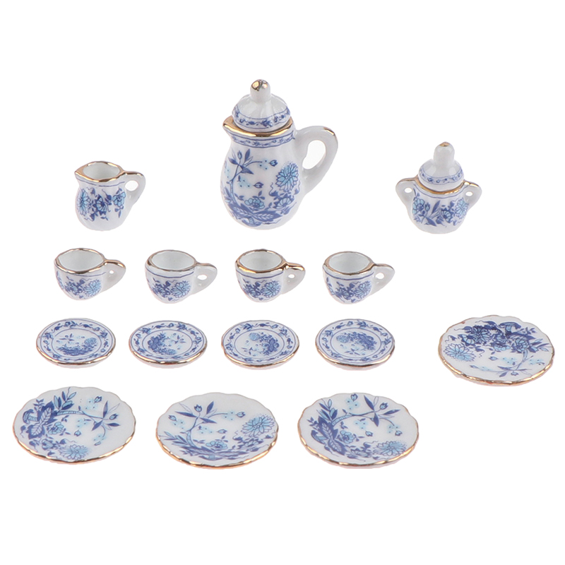 15Pcs 1:12 Miniature Porcelain - đánh giá và giá Kitchen Appliances Toys