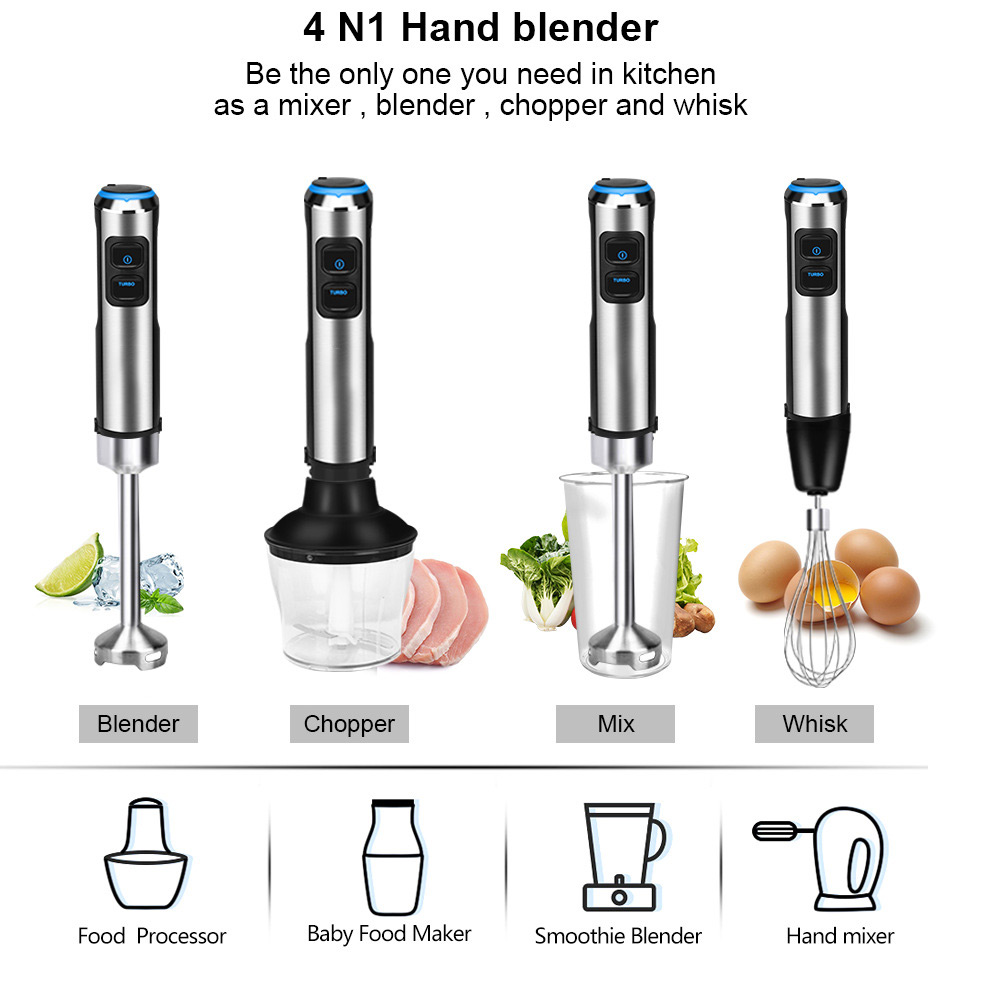 4 in 1 High Power Hand Stick B - đánh giá và giá Blender High Power