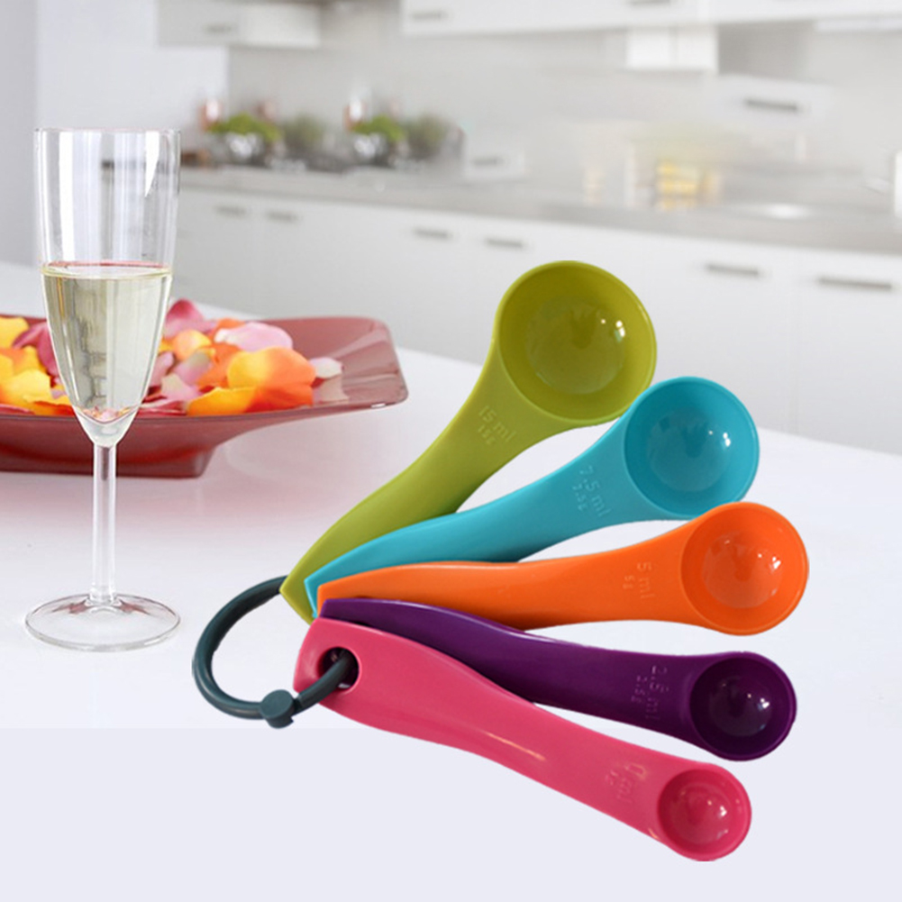5-Piece Colorful Salt Oil Spoo - đánh giá và giá Kitchen Appliances Manufacturers