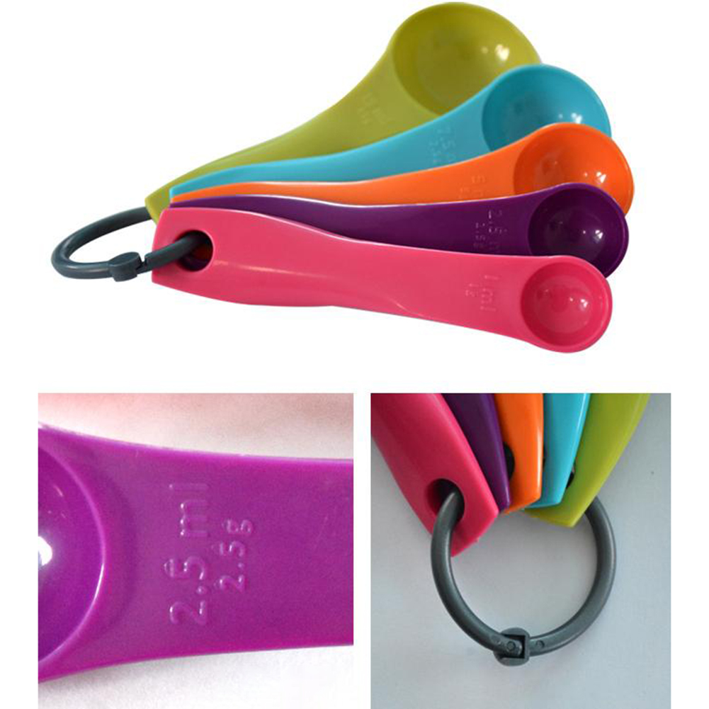 5-Piece Colorful Salt Oil Spoo - đánh giá và giá Kitchen Appliances Manufacturers