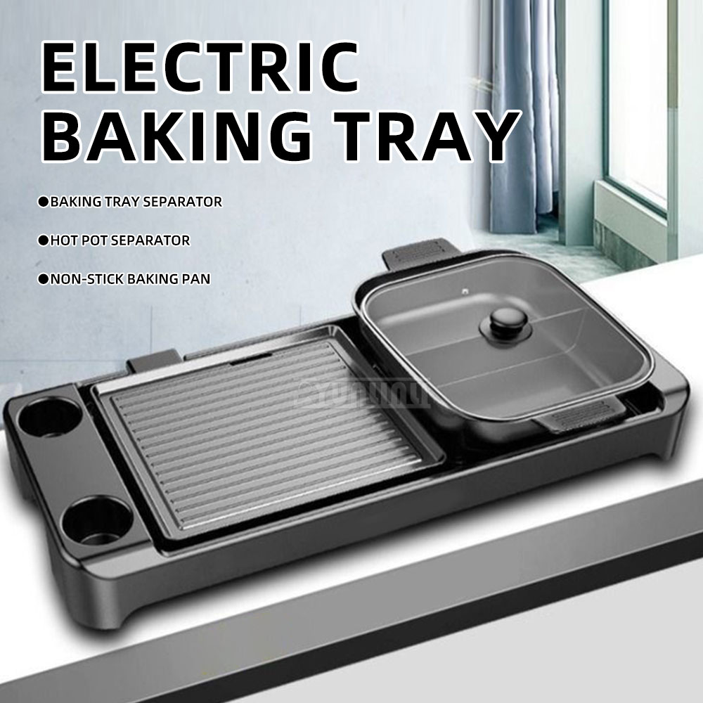 Electric Barbecue Hotpot Stove - đánh giá và giá Kitchen Appliances Electric