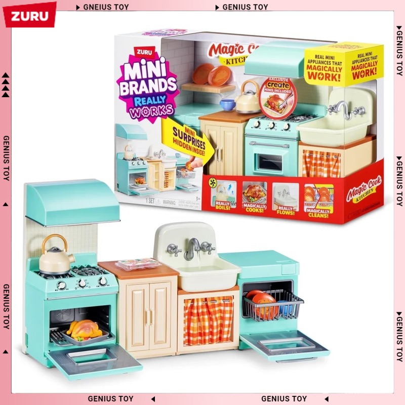 Zuru Mini Brands Magic Cook Ki - đánh giá và giá Kitchen Appliances Toys