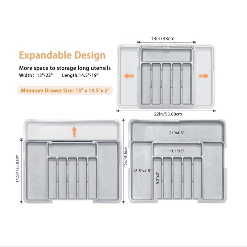 Grey Expandable Kitchen Utensi - đánh giá và giá Kitchen Appliances Large