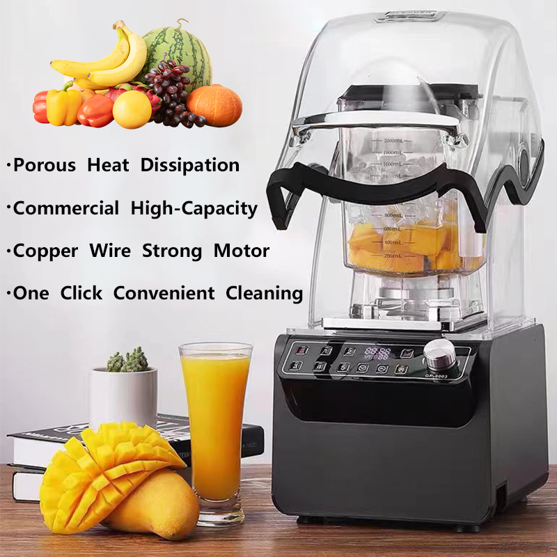 1800W Commercial Ice Blender M - đánh giá và giá Blender High Power