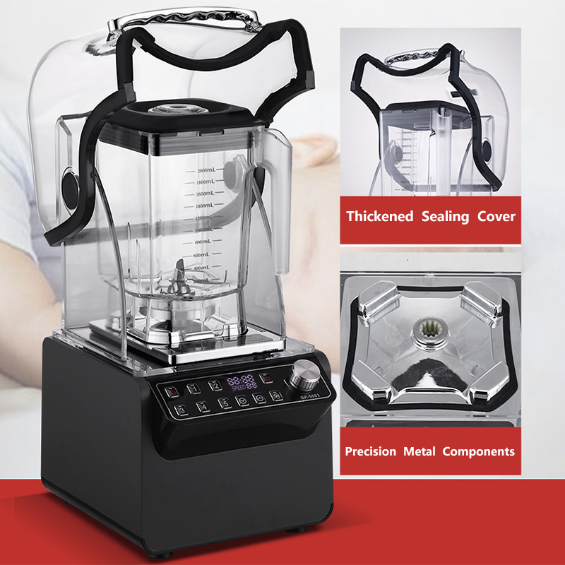 1800W Commercial Ice Blender M - đánh giá và giá Blender High Power
