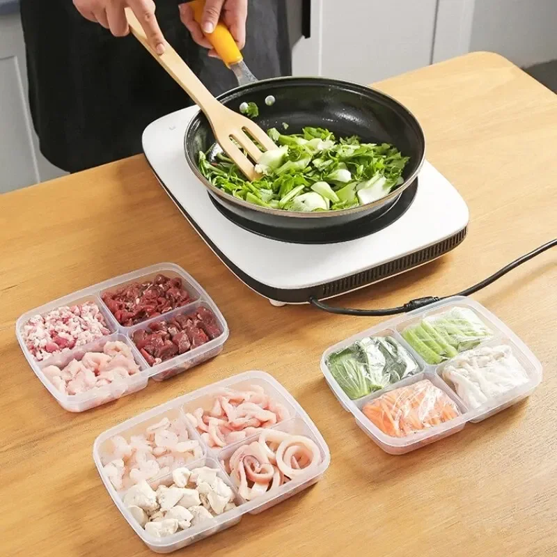 4 Grids Food Storage Box Porta - đánh giá và giá Kitchen Appliances Manufacturers