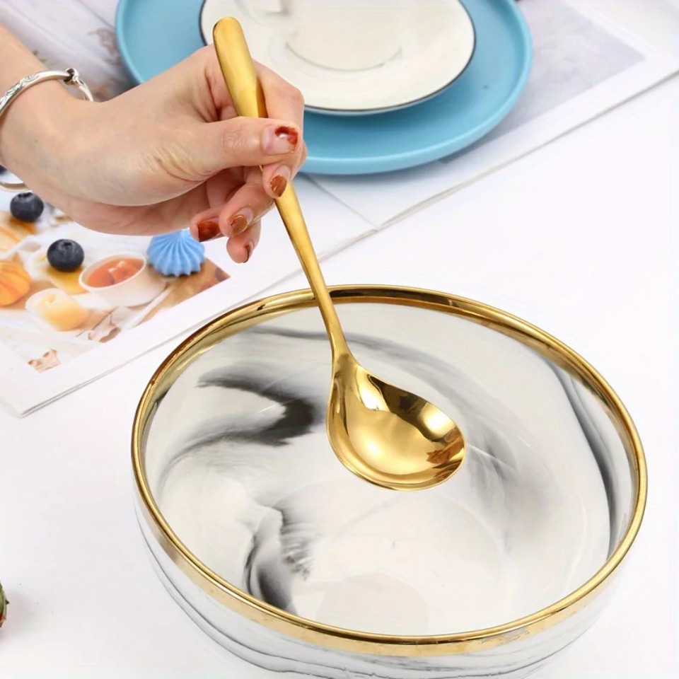 2pcs Golden Stainless Steel La - đánh giá và giá Kitchen Appliances Large