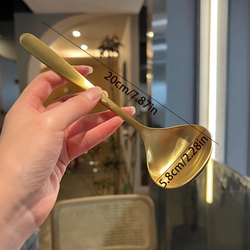 2pcs Golden Stainless Steel La - đánh giá và giá Kitchen Appliances Large