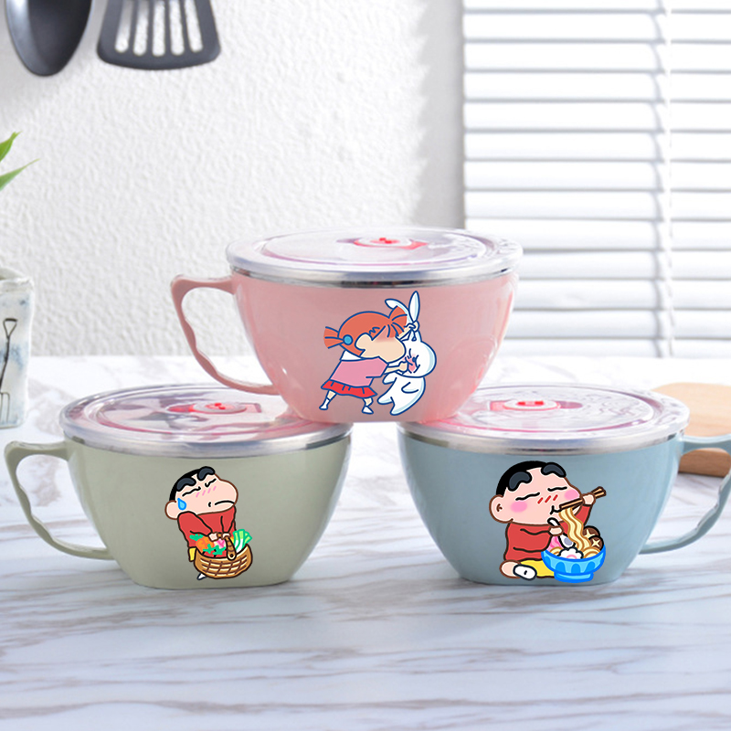 Crayon Shin-chan Noodle Bowl L - đánh giá và giá Kitchen Appliances Large