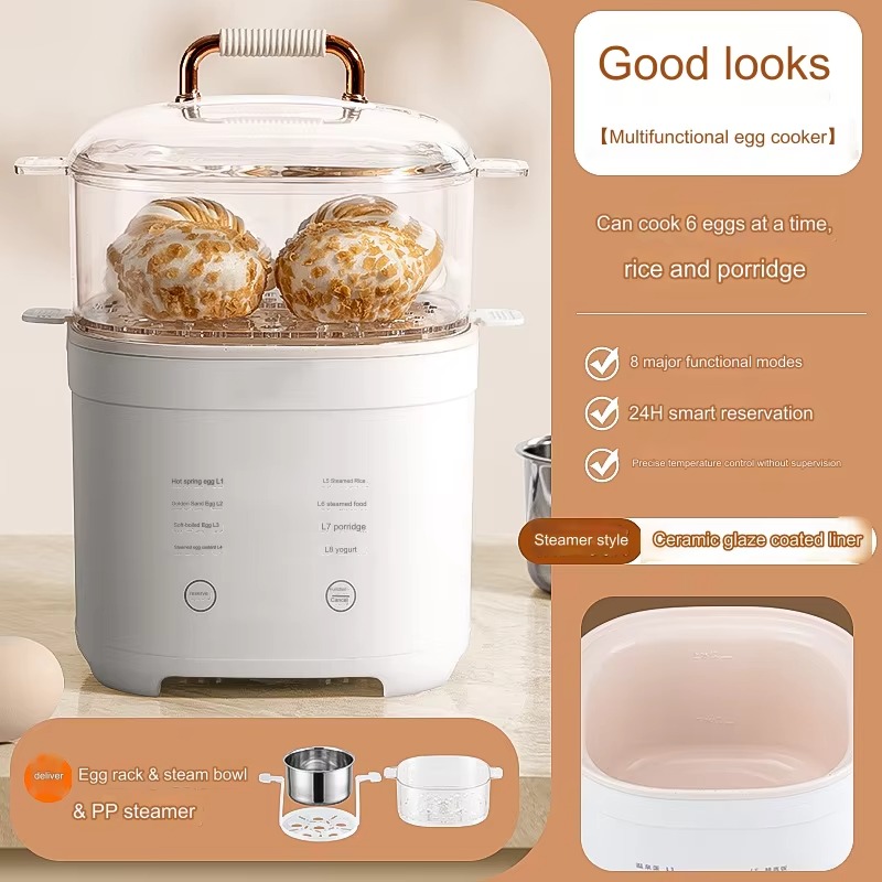 Multi-function New Kitchen Dou - đánh giá và giá Egg Cooker Rapid