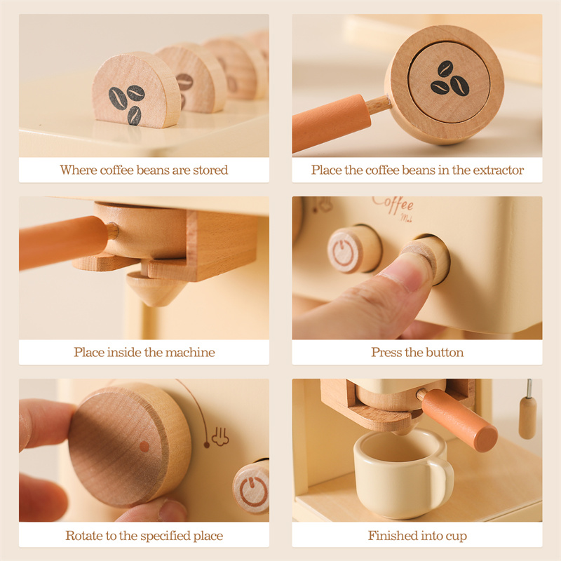 Kids Wooden Montessori Toy Set - đánh giá và giá Kitchen Appliances Toys
