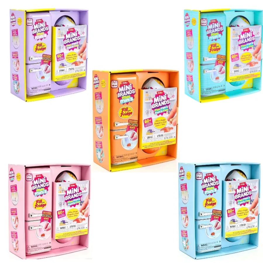 ZURU 5 Surprise Mini Fridge Ba - đánh giá và giá Kitchen Appliances Toys